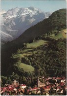 Delcampe - Isère : ALLEVARD-les-BAINS : Vue Générale Et Le Gleyzin - ( C.p.s.m. Grand Format ) - Allevard