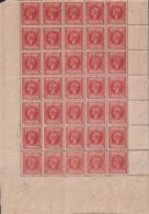 1898-274 CUBA SPAIN ESPAÑA 1898 10c AUTONOMIA ALFONSO XIII BLOCK 42 ORIGINAL GUM. - Unused Stamps