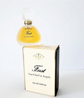 Miniatures De Parfum  FIRST De VAN CLEEF & ARPELS     EDP  5  Ml  + Boite - Miniatures Femmes (avec Boite)