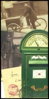 RUSSIA 2007 POSTCARD Mint PETERSBURG RADIO TELECOM POPOV Communication MUSEE Post Postale Postman BICYCLE BICYCLETTE PM1 - Post