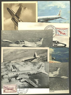 TOPIC AVIATION: AIRPLANES: 8 Maximum Cards Of Varied Countries, Very Nice! - Sonstige (Luft)