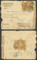 GERMANY: Cover Sent To Argentina On 28/NO/1923 With INFLA Postage Of 40,000 Millons Marks, Also With OFFICIAL SEALS Of T - Andere & Zonder Classificatie