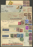 GERMANY: 11 Airmail Covers Sent To Argentina Via France (Aeropostale) Between 1930 And 1938, There Are Some Attractive F - Autres & Non Classés