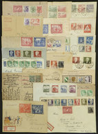 GERMANY: 20 Covers And Cards Of Mainly 1940s And 1950s, Most Sent To Argentina, There Are Some Very Interesting Postages - Andere & Zonder Classificatie