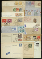 GERMANY: 14 Covers Or Cards Used Between 1948 And 1955, Most Sent To Argentina + 2 Cards, Many Related To BERLIN AIRLIFT - Sonstige & Ohne Zuordnung