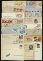 GERMANY: 14 Covers Or Cards Used Between 1948 And 1955, Most Sent To Argentina + 2 Cards, Many Related To BERLIN AIRLIFT - Andere & Zonder Classificatie