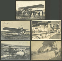 GERMANY: AVIATION: 5 Old Postcards, Very Good Views, Excellent Quality! - Altri & Non Classificati