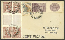 ARGENTINE ANTARCTICA - ORCADAS: Cover Sent To Buenos Aires On 14/FE/1943 With Very Good Franking! - Andere & Zonder Classificatie