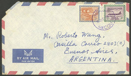 SAUDI ARABIA: 15/FE/1967 Mecqu - Argentina, Airmail Cover Franked With 3P., Unusual Destination! - Saudi-Arabien