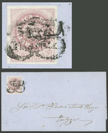 ARGENTINA: GJ.10, 5c. Rose, Beautiful Stamp Of Ample Margins And Handsome Color Franking An Entire Letter Sent To Tupiza - Buenos Aires (1858-1864)