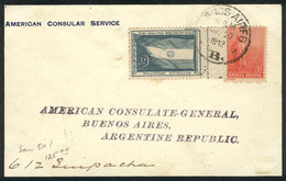 ARGENTINA: Cover Used In Buenos Aires On 20/AU/1912, Franked With 5c. Plowman (large Size) + 5c. Cinderella "Pro Militar - Sonstige & Ohne Zuordnung