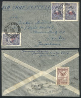ARGENTINA: UNUSUAL DESTINATION For A Zeppelin Cover: Cover Sent From Buenos Aires To Yugoslavia On 30/AU/1932, With Tran - Otros & Sin Clasificación