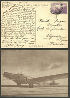 ARGENTINA: AIR FRANCE Postcard Sent From Buenos Aires To France On 30/DE/1939 With The Special Rate Of 40c. To Send New  - Other & Unclassified