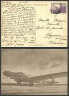 ARGENTINA: AIR FRANCE Postcard Sent From Buenos Aires To France On 30/DE/1939 With The Special Rate Of 40c. To Send New  - Sonstige & Ohne Zuordnung