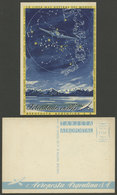 ARGENTINA: New Year Greeting Postcard Of AEROPOSTA ARGENTINA Airline For 1944/5, Unused, Excellent Quality, Rare! - Argentinien