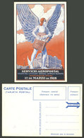 ARGENTINA: Special Postcard Of The C.G. Aeropostale For Its First Flight Between Argentina And Europe On 1/MAR/1928, Exc - Argentina