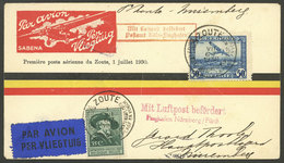 BELGIUM: 1/JUL/1930 Zoute - Köln, First Flight, Cover Of VF Quality With Arrival Backstamps! - Other & Unclassified