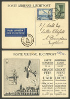 BELGIUM: 19/AU/1934 Aviation Meeting In Ostende, Special Postcard, VF Quality! - Other & Unclassified