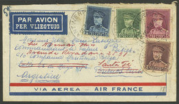 BELGIUM: 20/MAR/1936 Antwerpen - Argentina, Airmail Cover Flown By Air France, With Arrival Backstamp Of Buenos Aires 28 - Altri & Non Classificati