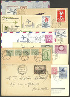 BELGIUM: 1937/60 First Flights Or Special Flights, 9 Covers Or Cards In General Of Very Fine Quality! ATTENTION: Please  - Other & Unclassified