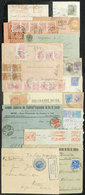 BRAZIL: 15 Covers, Cards, Telegram, Etc. Posted Between 1894 And 1939, Mixed Quality (some With Defects), Good Opportuni - Sonstige & Ohne Zuordnung