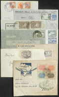 BRAZIL: 8 Covers Used Between 1922 And 1946, All With COMMEMORATIVE Stamps In The Postage, Some With Minor Defects, Othe - Altri & Non Classificati