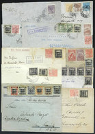 BRAZIL: 11 Airmail Covers Flown By The C.G.Aeropostale Between 1928 And 1939, Almost All To Argentina, Interesting! - Otros & Sin Clasificación