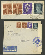 ITALY: 18/OC/1940 Roma - Argentina, Airmail Cover Sent By LATI Franked With 36.50L. Including Sc.230 (US$2,400 On Cover - Unclassified