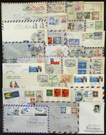CHILE: 32 Airmail Covers Of Years 1949 To 1980, Almost All First Flights Or Special Flights From Or To Chile, In General - Chile