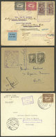 ECUADOR: 3 Airmail Covers Of Years 1929 And 1930, First Flights (2), Very Interesting! - Ecuador