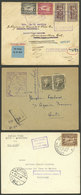 ECUADOR: 3 Airmail Covers Of Years 1929 And 1930, First Flights (2), Very Interesting! - Equateur