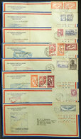 UNITED STATES: 8 Pan American First Flights Of May 1939: New York - Lisboa, Marseille - London, Lisboa - New York, Marse - Altri & Non Classificati