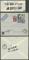 FRANCE: 7/JUN/1947 Lyon - Argentina, Registered Airmail Cover With Interesting Backstamp, VF! - Otros & Sin Clasificación