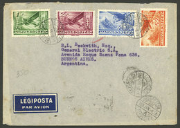 HUNGARY: 8/JA/1938 Budapest - Argentina, Airmail Cover By Air France, With Transit Backstamp Of Paris, VF! - Otros & Sin Clasificación