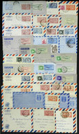 INDIA: 32 Aerograms Sent Abroad In 1960s + 3 Unused, Very Nice And Of VF General Quality! - Altri & Non Classificati