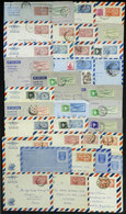 INDIA: 32 Aerograms Sent Abroad In 1960s + 3 Unused, Very Nice And Of VF General Quality! - Otros & Sin Clasificación