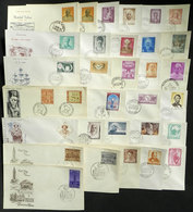INDIA: 31 FDC Covers Of The Years 1957 To 1965, Very Thematic! - Otros & Sin Clasificación