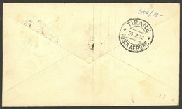 ITALY: 24/MAR/1932 Roma - Tirana (Albania), Special Flight, Cover Of VF Quality With Arrival Backstamp! - Ohne Zuordnung