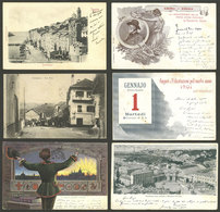 ITALY: 23 Old Postcards With Very Good Views, Most Of 1900 Or 1901, VF General Quality! - Otros & Sin Clasificación