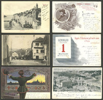 ITALY: 23 Old Postcards With Very Good Views, Most Of 1900 Or 1901, VF General Quality! - Other & Unclassified