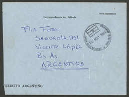 FALKLAND ISLANDS/MALVINAS: Falklands War: Special Envelope Of The Argentine Army For Soldiers' Mail Sent To Buenos Aires - Falklandinseln