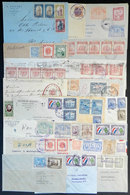 PARAGUAY: Good Lot Of 19 Covers Sent To Argentina Between 1917 And 1946 With Good Postages, Many With Very Scarce Cancel - Paraguay