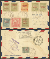 PARAGUAY: 28/AP/1930 Asunción - Buenos Aires, Registered Cover Carried By C.G.Aeropostale, Arrival Backstamp, VF Quality - Paraguay