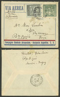 PARAGUAY: NO/1930 Asunción - France, Airmail Cover Carried By C.G.Aeropostale, Arrival Backstamp Of 2/DE, VF Quality! - Paraguay