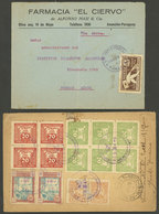 PARAGUAY: 2 Airmail Covers Sent To Brazil And Argentina In 1936 And 1938, Very Nice! - Paraguay