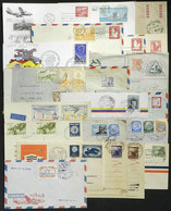 WORLDWIDE: 21 Covers, Cards, Etc. Of Varied Countries And Periods, Almost All Related To AIRMAIL, VF General Quality! - Other & Unclassified