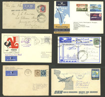 WORLDWIDE: FIRST FLIGHTS And Special Flights: 38 Covers Or Cards Of Varied Countries And Periods, Some Are Scarce And Ha - Otros & Sin Clasificación