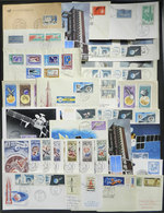 WORLDWIDE: ROCKETS, SPACE EXPLORATION: Over 30 Covers Or Cards, VF General Quality, Good Opportunity! - Other & Unclassified