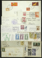 WORLDWIDE: 39 Covers, Cards, Postal Stationeries Of Varied Countries And Periods, Most Of Fine To Very Fine Quality, VER - Andere & Zonder Classificatie