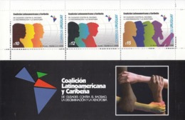 2008 Uruguay Coalition Against Racism Complete Booklet Carnet MNH - Uruguay